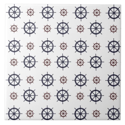 Nautical Helms Tegeltje (Voorkant)