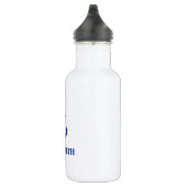 Nautical Jouw naam Anchor Waterfles (Rechts)