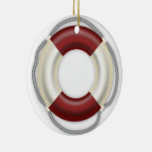 Nautical Kerst Ornament Reddingsboei (Rechts)