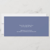 Nautical Kerstfeest Joy Rustic Holiday Foto (Achterkant)