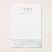 Nautical Ketting Bracelet Display Holder Visitekaartje (Voorkant)