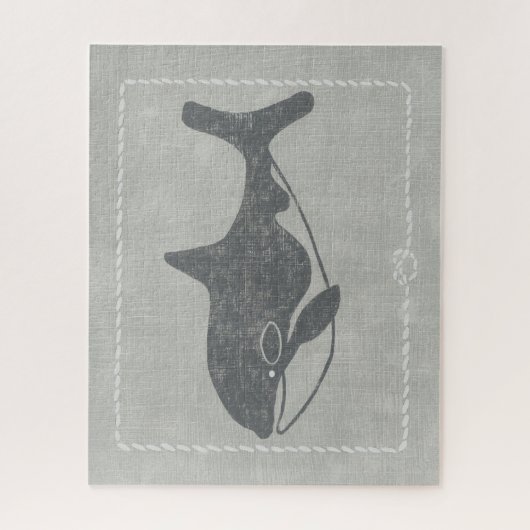 Nautical Killer Whale Legpuzzel (Verticaal)