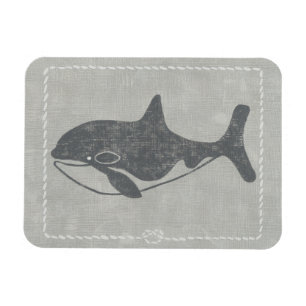 Nautical Killer Whale Magneet