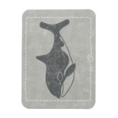 Nautical Killer Whale Magneet (Verticaal)