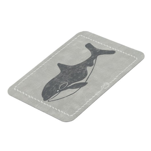 Nautical Killer Whale Magneet (Linkerzijde)