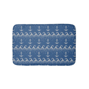 Nautical Knit Pattern Badmat