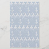 Nautical Knit Pattern Briefpapier (Voorkant)