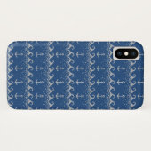 Nautical Knit Pattern Case-Mate iPhone Case (Achterkant (horizontaal))