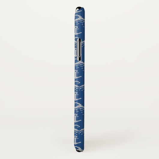 Nautical Knit Pattern Case-Mate iPhone Case (Achterkant / rechts)