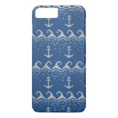 Nautical Knit Pattern Case-Mate iPhone Case (Achterkant)