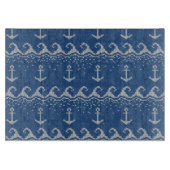 Nautical Knit Pattern Snijplank (Voorkant)