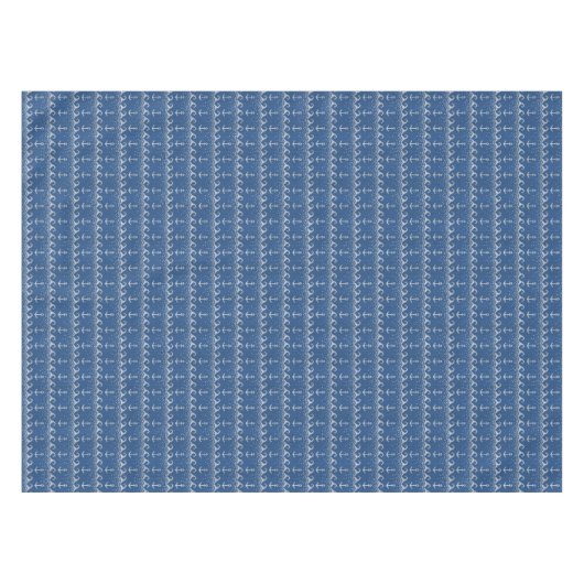 Nautical Knit Pattern Tafelkleed (Voorkant (Horizontaal))