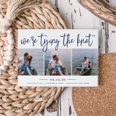 Nautical Knot | Foto Collage Save the Date Card