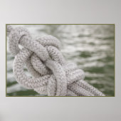 Nautical Knot Poster (Voorkant)