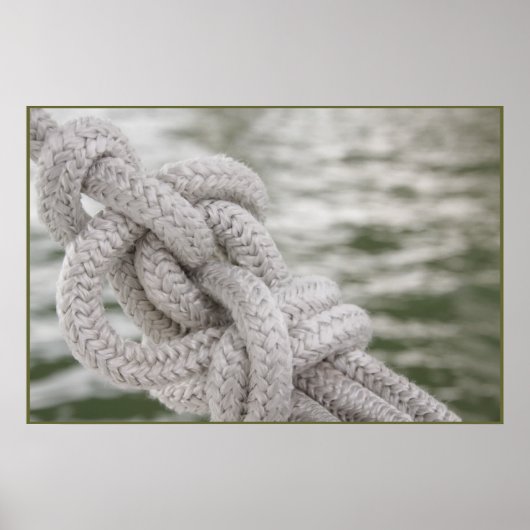 Nautical Knot Poster (Voorkant)