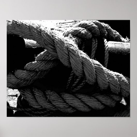 Nautical Knot Poster (Voorkant)