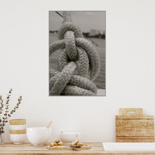 Nautical Knot Poster (Keuken)