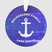 Nautical Lake House Ornament (voorkant)