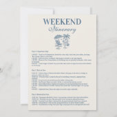 Nautical Last Toast vrijgezellenweekend Kaart (Achterkant)