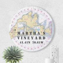 Nautical Latitude Longitude Martha's wijnwerf