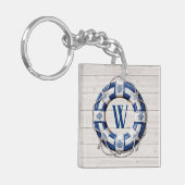 Nautical Life Buoy versie 2 Sleutelhanger (Voorkant Links)