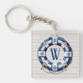 Nautical Life Buoy versie 2 Sleutelhanger (Voorkant)
