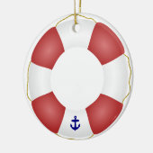 Nautical Life-conserveraar Keramisch Ornament (Links)