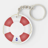 Nautical Life-conserveraar Sleutelhanger (Achterkant)