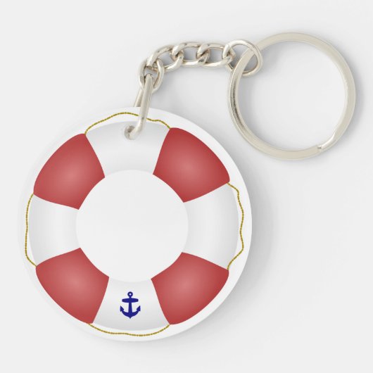 Nautical Life-conserveraar Sleutelhanger (Achterkant)