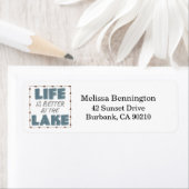 Nautical Life is beter bij Lake Quote Etiket (Insitu)