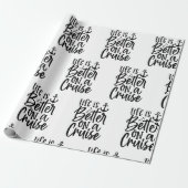 Nautical Life is beter op een cruise thema Cadeaupapier (Uitgerold)