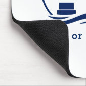 Nautical Lighthouder Your Boat of Name Blue Muismat (Hoek)