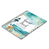 Nautical Lighthouse Baby Shower Guest Book Notitieboek (Linkerzijde)