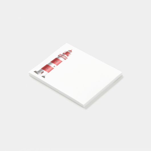 Nautical Lighthouse Beach Ocean Sailor Post-it® Notes (Schuin)