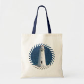 Nautical Lighthouse Canvas tas (Voorkant)