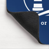 Nautical Lighthouse Captain & Boat of Name Blue Muismat (Hoek)