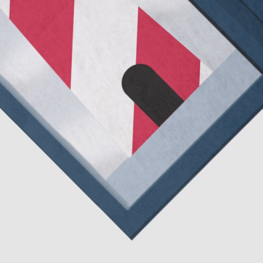 Nautical Lighthouse Decoupage Tissuepapier (Detail)