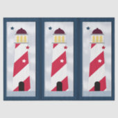 Nautical Lighthouse Decoupage Tissuepapier (Voorkant)