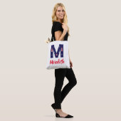Nautical Lighthouse Monogram Tas Initiaal M (Op model)
