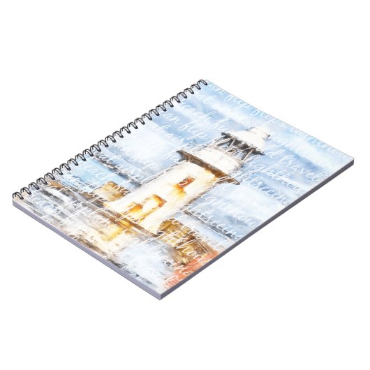 Nautical Lighthouse Notitieboek (Linkerzijde)