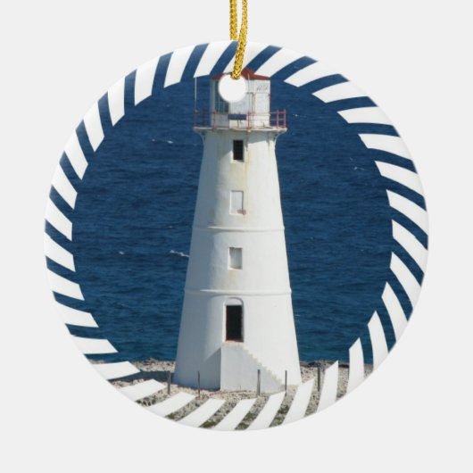 Nautical Lighthouse Ornament (Voorkant)