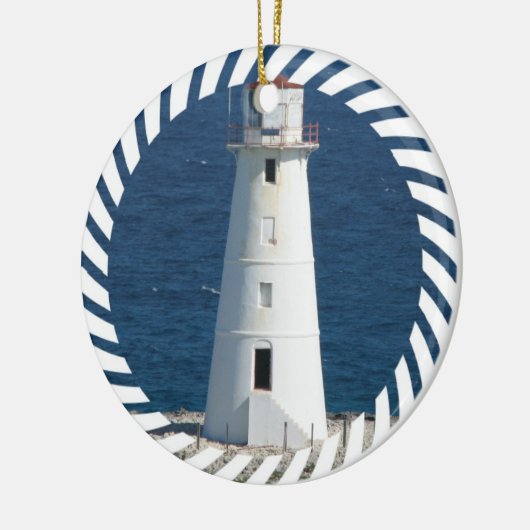 Nautical Lighthouse Ornament (Links)