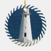 Nautical Lighthouse Ornament (Achterkant)