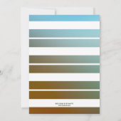 Nautical Lighthouse Rehearsal Dinner Uitnodiging (Achterkant)