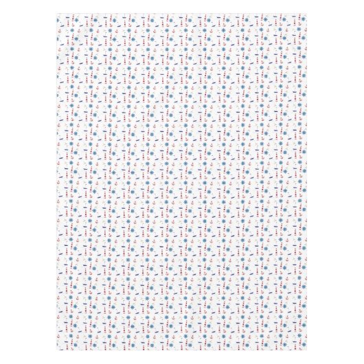 Nautical Lighthouse Sailboat Ocean Rectangle Table Tafelkleed (Voorkant)