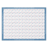 Nautical Lighthouse Sailboot Ocean Personalized Tafelkleed (Voorkant (Horizontaal))