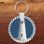 Nautical Lighthouse Sleutelhanger (Voorkant)