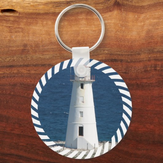 Nautical Lighthouse Sleutelhanger (Voorkant)