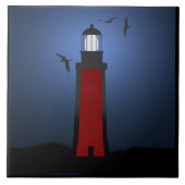 Nautical Lighthouse Tegel Tegeltje (Voorkant)