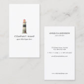 Nautical Lighthouse Visitekaartje (Voorkant / Achterkant)